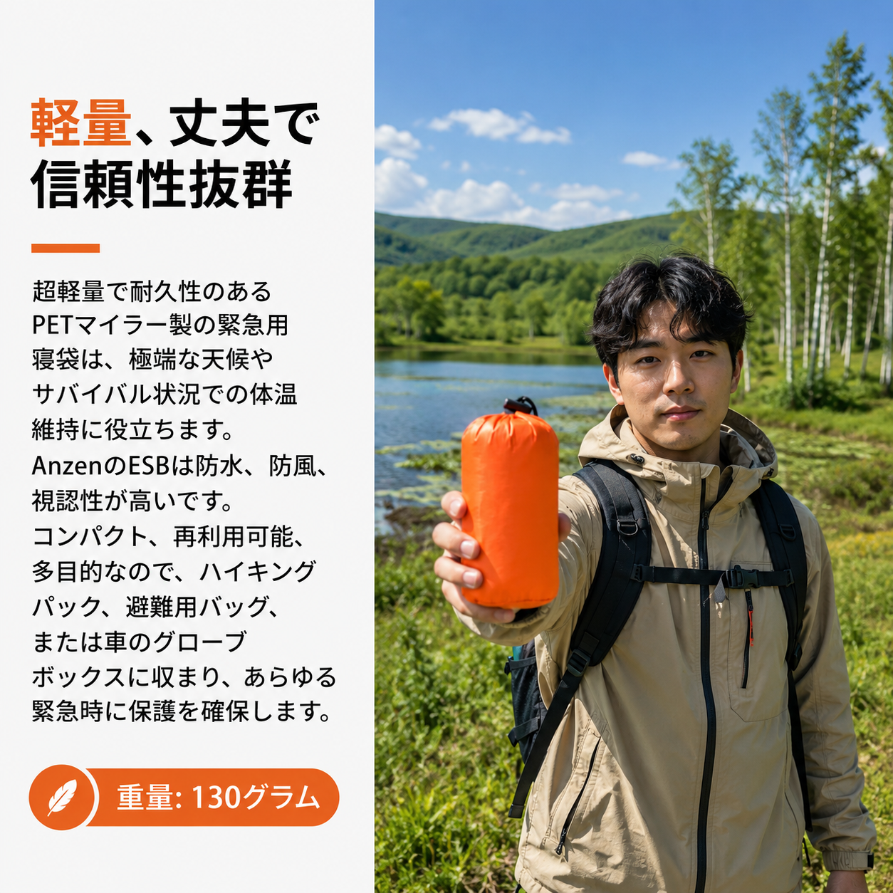 Anzen 非常用寝袋